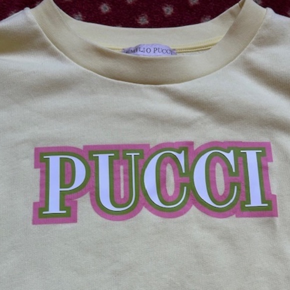 Luxury Emilio Pucci Girl's Sweatshirt, Sz 14 - Picture 4 of 6